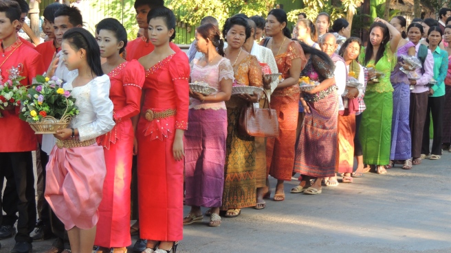 Traditional wedding, on the way to Kulen National Park